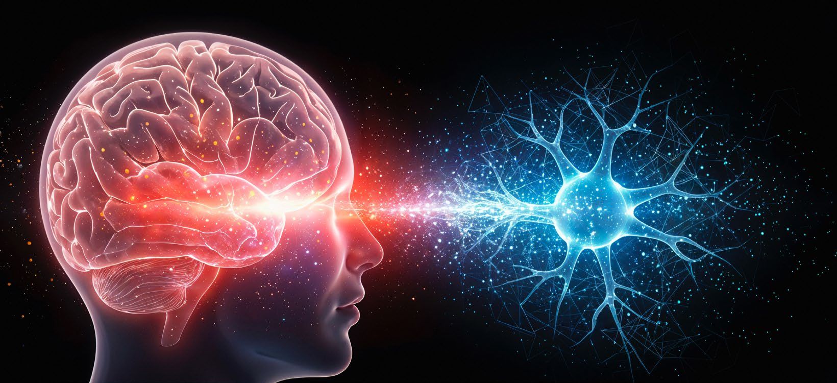 Signal transmission between head and neuron